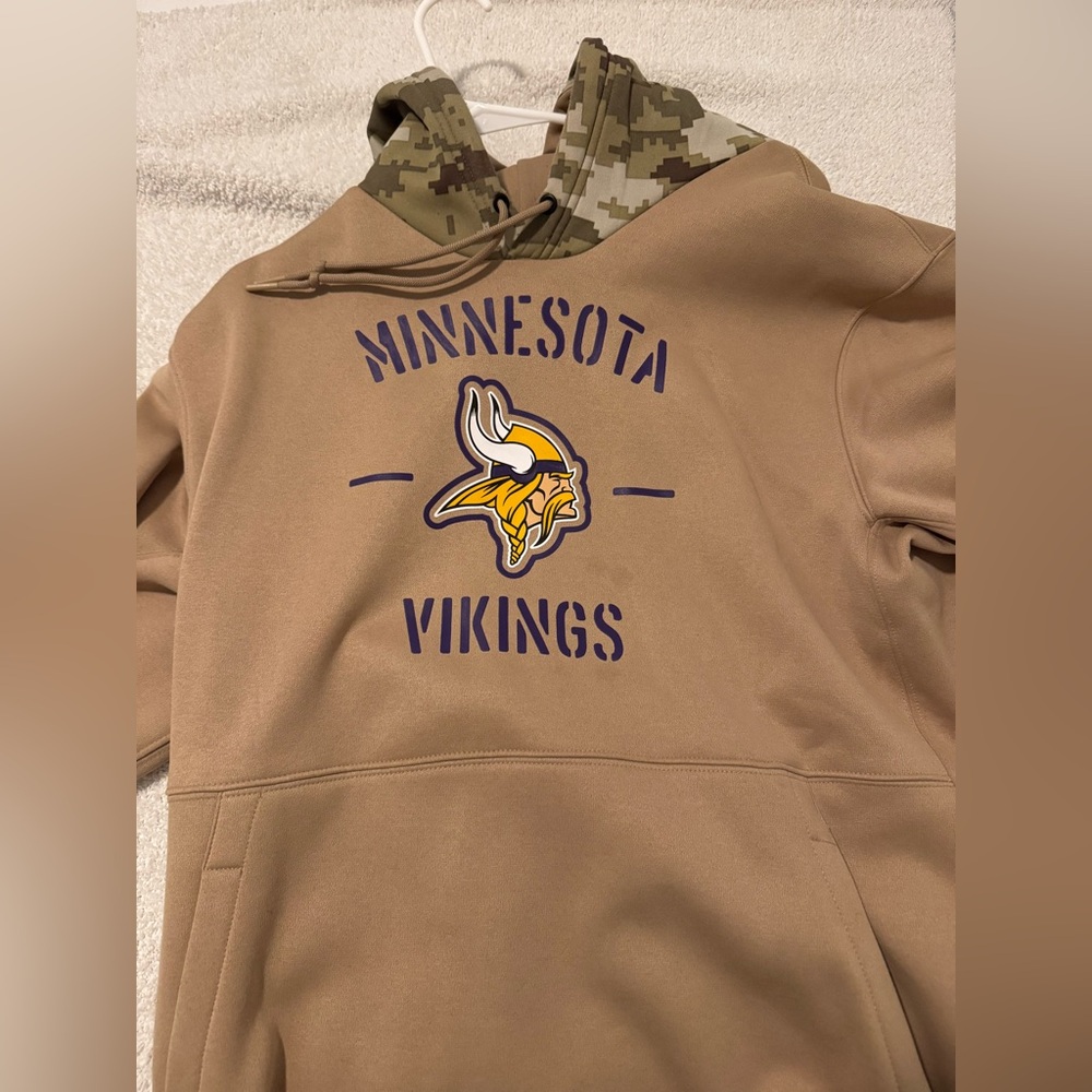 Minnesota Vikings Salute to Service Hoodie size XL